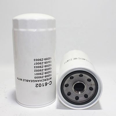 Части двигателя грузовика C-6102 Смазочный фильтр с передовой технологией фильтрации