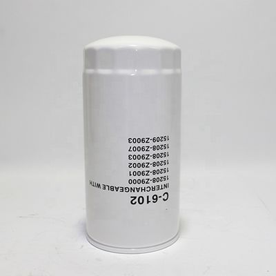 Части двигателя грузовика C-6102 Смазочный фильтр с передовой технологией фильтрации