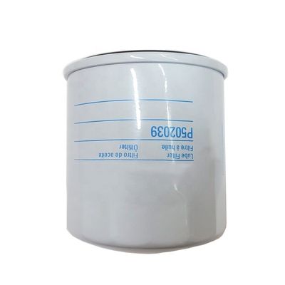 Части экскаватора двигательный спин-он смазочный фильтр p502039 для улучшения защиты двигателя